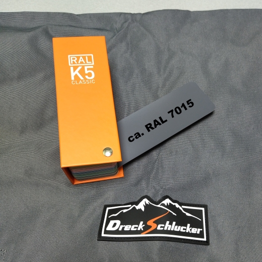 Dreckschlucker Reserverad Rucksack &quote;Schiefer grau&quote;