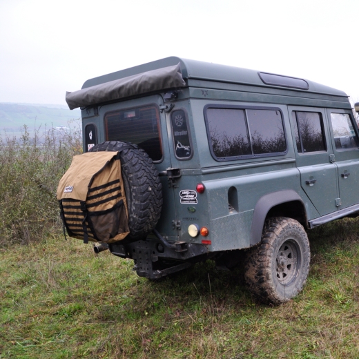 Dreckschlucker Reserverad Rucksack &quote;Khaki grün&quote;
