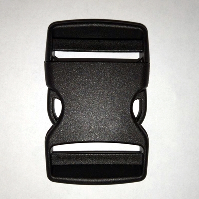 Steckschnalle Nylon schwarz 50mm